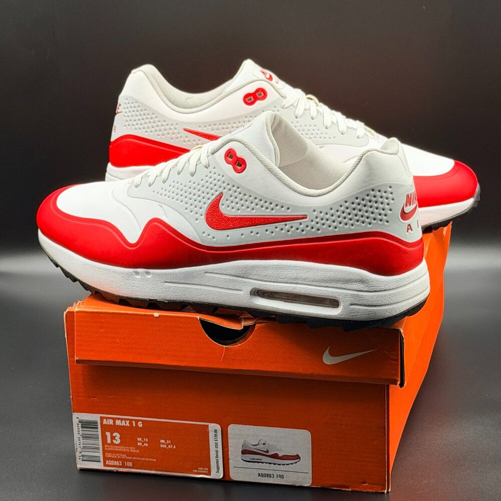 Nike Air Max 1 Golf 'University Red' - Picture 3 of 11